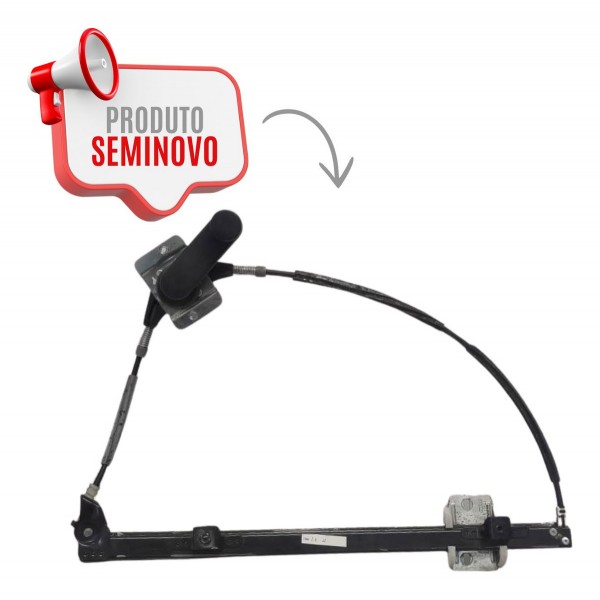 Maquina Vidro Manual Dianteiro Esquerdo Fiat Uno 2013