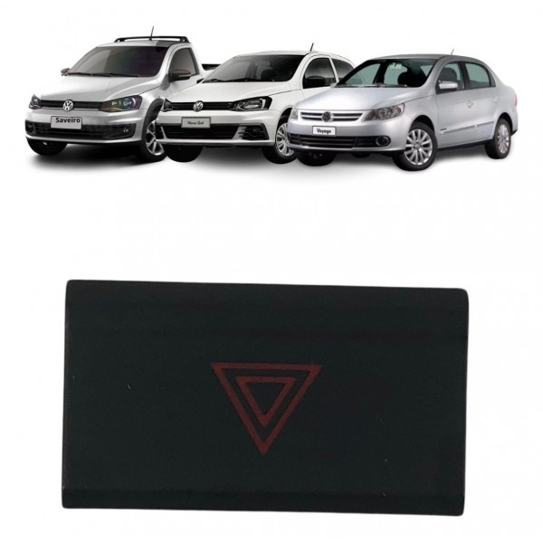 Botão Pisca Alerta Vw Gol G7 G8 Saveiro Voyage 2017 Á 2023