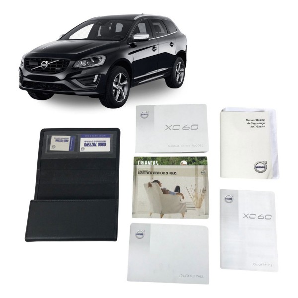 Manual Do Proprietário Volvo Xc60 2.0 T5 2014 15 16 2017