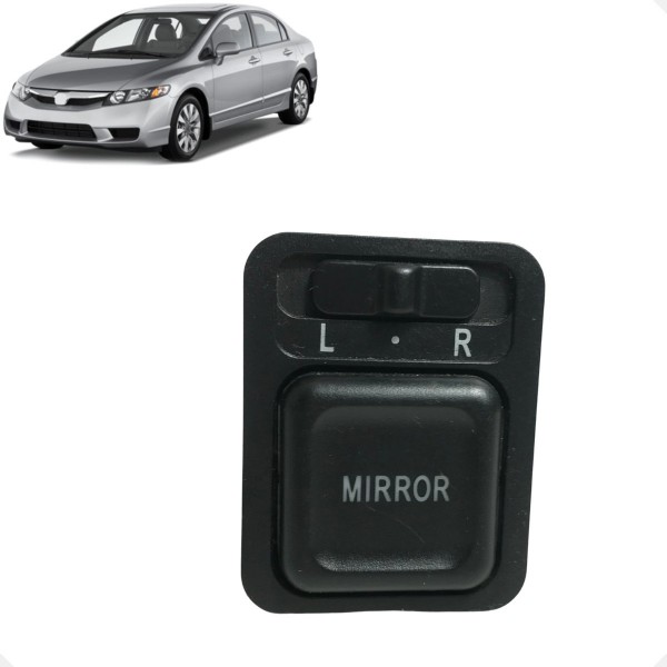 Botão Interruptor Retrovisor Honda Civic 2001 2002 À 2007