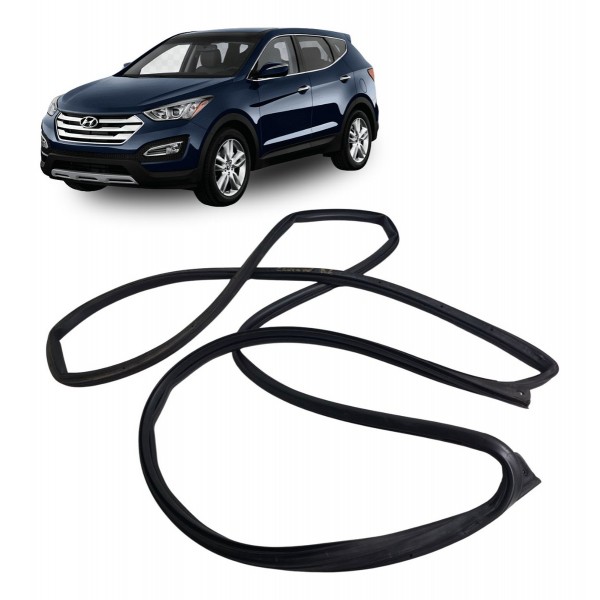 Borracha Porta Dianteira Esquerda Hyundai Santa Fé 2012