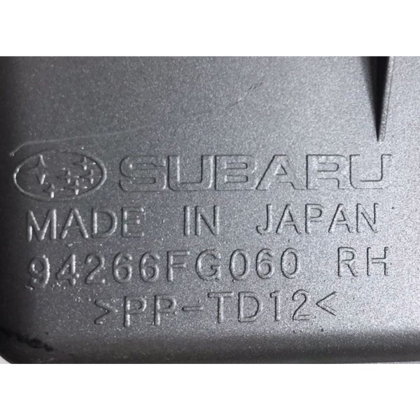 Moldura Botão Vidro Dianteiro Direito Subaru Forester 2012