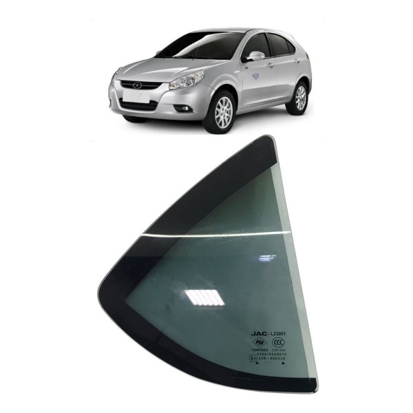 Vidro Fixo Traseiro Direito Jac J3 2011 2012 2013 2014
