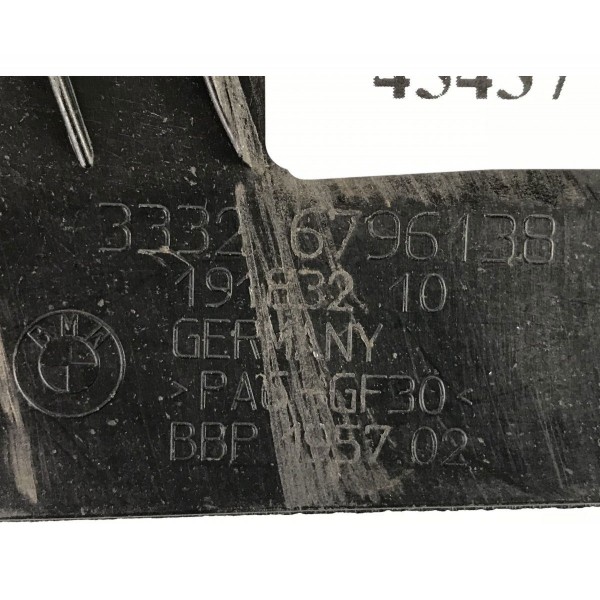 Protetor Bandeja Traseira Esquerda Bmw 320i Serie 3 2013