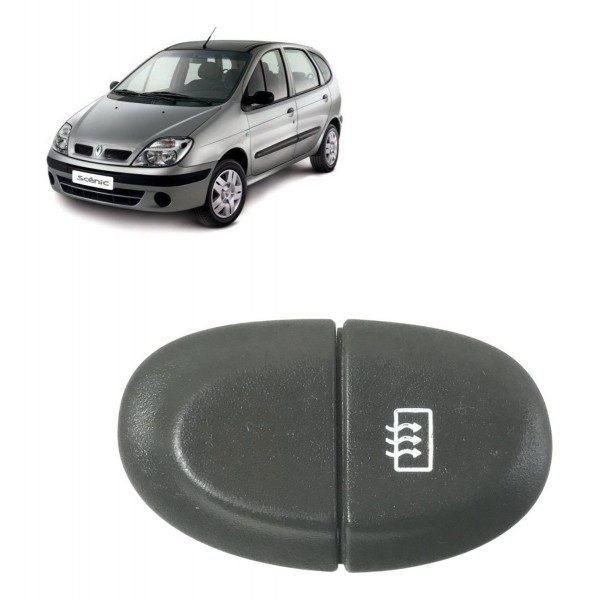 Botão Interruptor Desembaçador Renault Scenic 1999 Á 2008