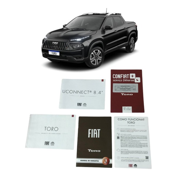 Manual Do Proprietário Fiat Toro Freedom Turbo 270 1.3 2022