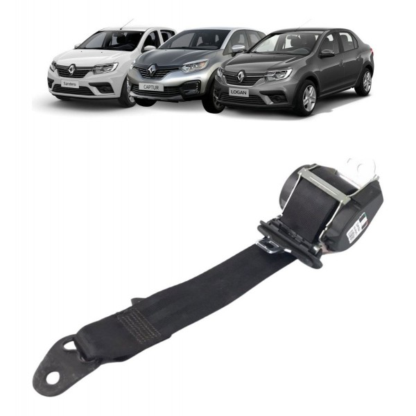 Cinto Segurança Traseiro Direito Sandero Captur Logan 2020