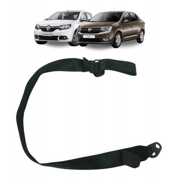Cinto Segurança Traseiro Central Renault Sandero Logan 2016