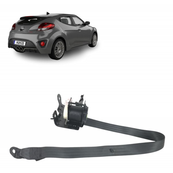 Cinto Segurança Traseiro Esquerdo Veloster 2016 17 18 2019