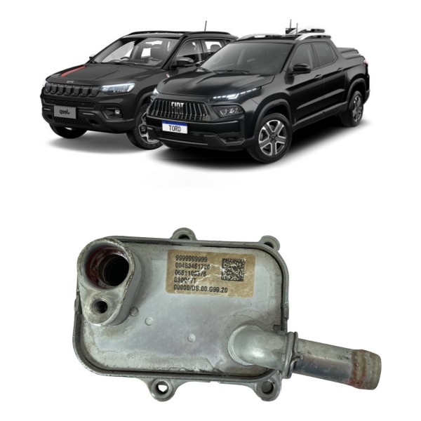 Resfriador Óleo Motor Fiat Toro Compass 1.3 2021 2022 2023