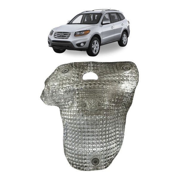 Defletor Calor Catalisador Hyundai Santa Fé 2010 2011 2012