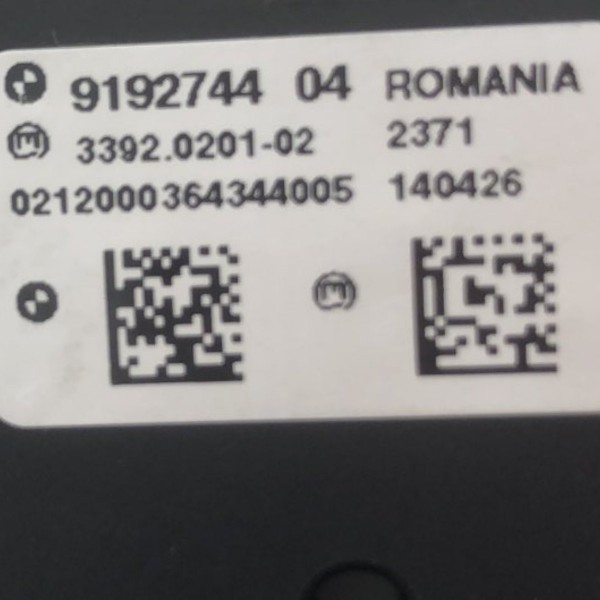 Comando Chave Farol Bmw Serie 5 528i 2.0 2012 2013 2014