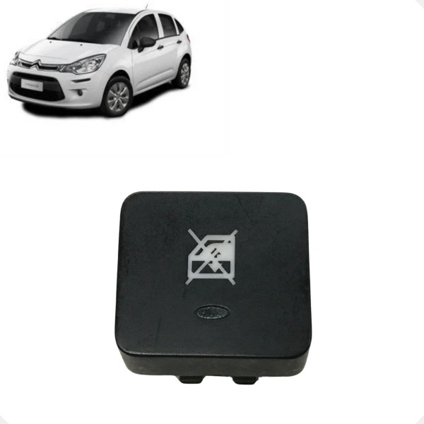 Botão Trava Vidro Elétrico Citroën C3 2013 2014 2015 Á 2017
