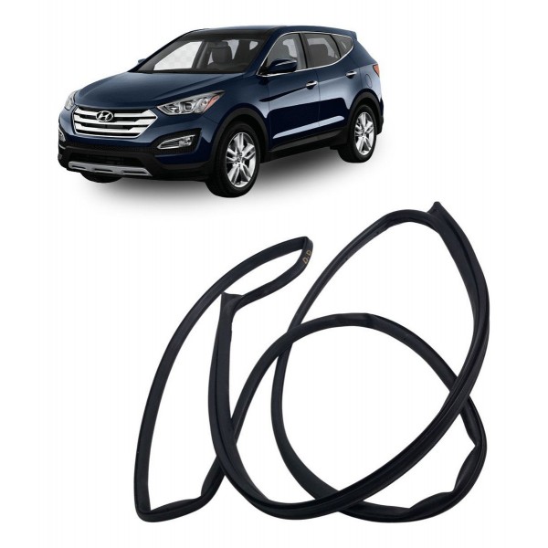 Borracha Porta Dianteira Direita Hyundai Santa Fé 2012