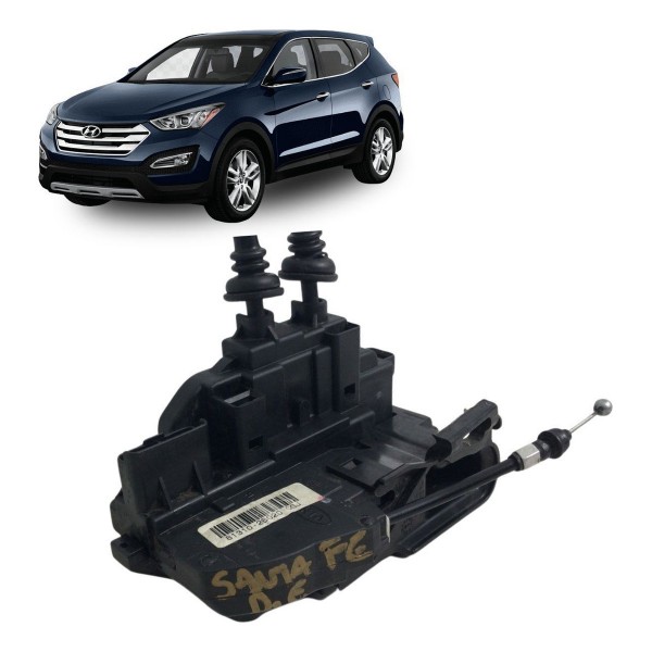 Fechadura Elétrica Dianteira Esquerda Hyundai Santa Fé 2012