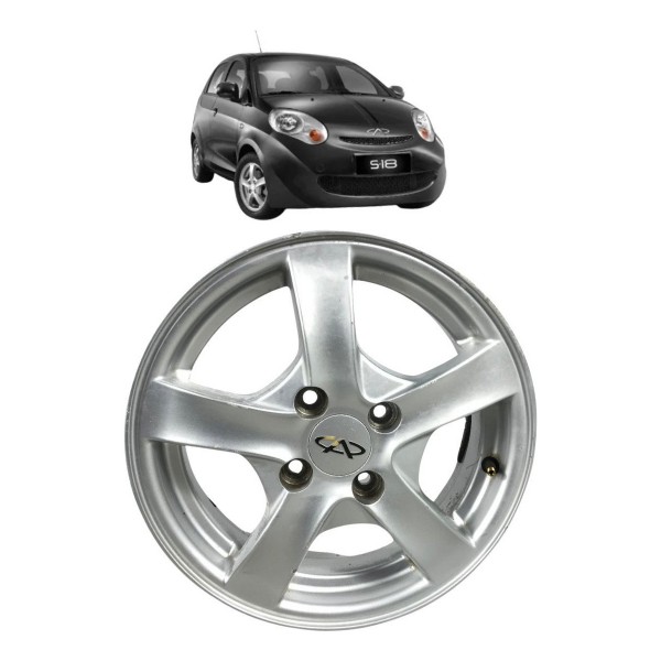 Roda Avulsa Aro 15 Chery S-18 2012 C/ Detalhe