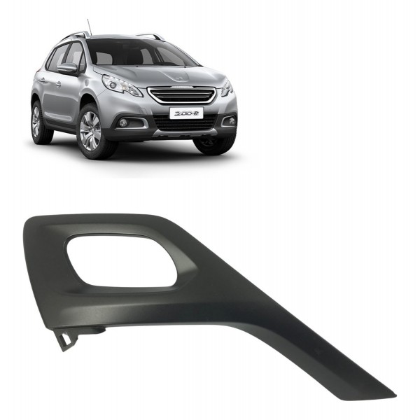Moldura Puxador Dianteiro Direito Peugeot 2008 2017 18 2019
