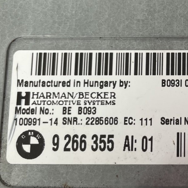 Módulo Amplificador Som Bmw 528i 2.0 Turbo 2012 2013