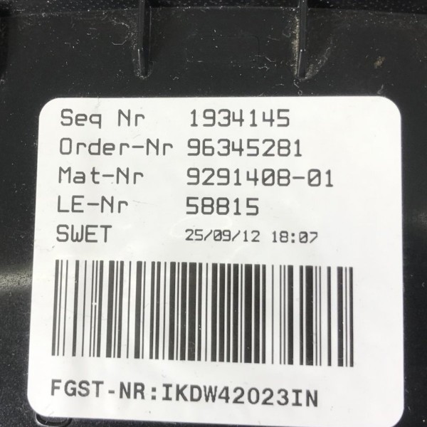 Painel Instrumentos Bmw Serie 5 528i 2.0 Turbo 2012 2013