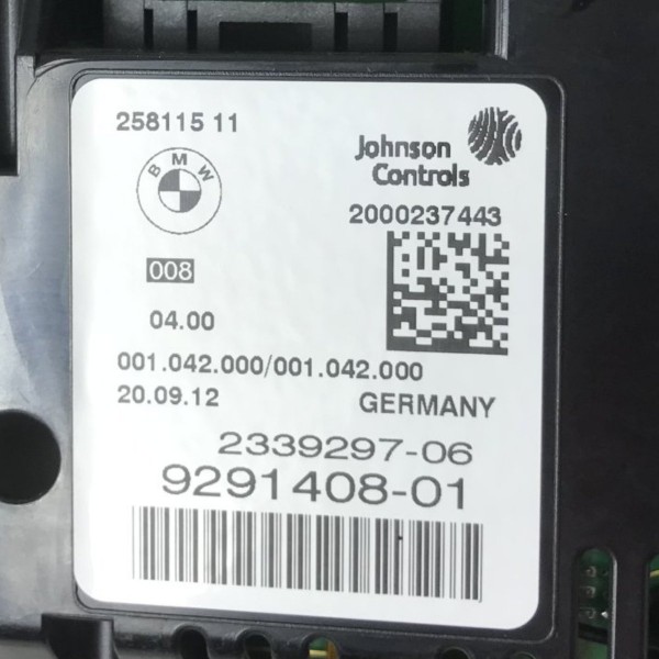 Painel Instrumentos Bmw Serie 5 528i 2.0 Turbo 2012 2013