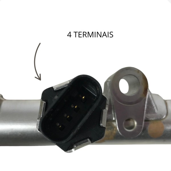 Flauta Bico Injetor Fiat Toro Compass Renegade 1.3 2021 2022