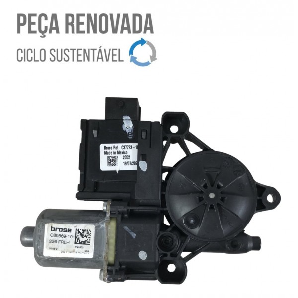 Motor Máquina Vidro Dianteiro Esquerdo Fiat Toro 2021 2022
