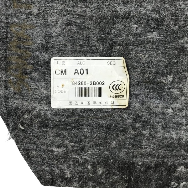 Carpete Forro Porta Malas Hyundai Santa Fé 2011 12 13 2014