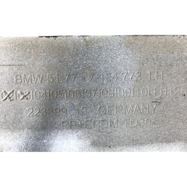 Spoiler Esquerdo Bmw Serie 5 528i 2.0 Turbo 2011 12 13 2014