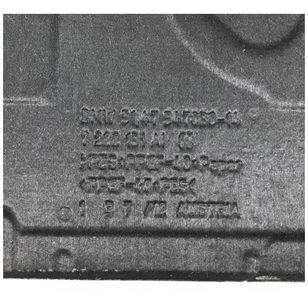 Tampão Forro Estepe Porta Malas Bmw Serie 5 528i 2.0 2014