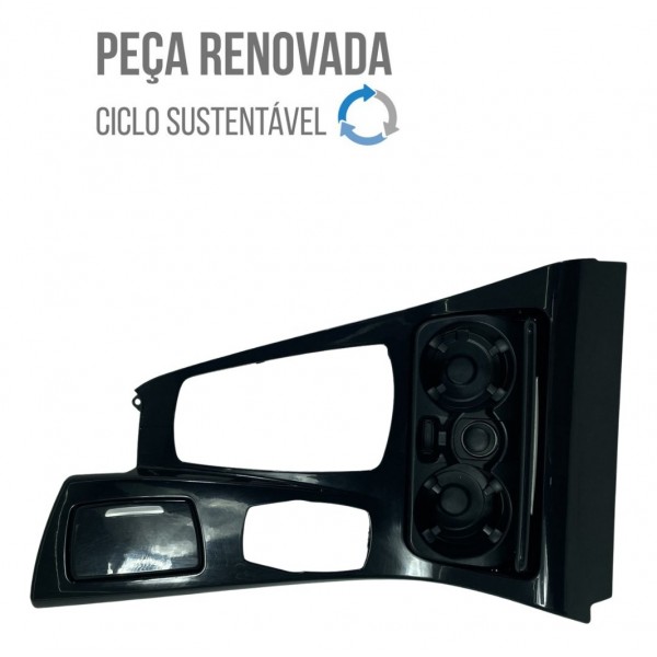 Console Porta Copos Bmw Serie 5 528i 2012 2013 Detalhe