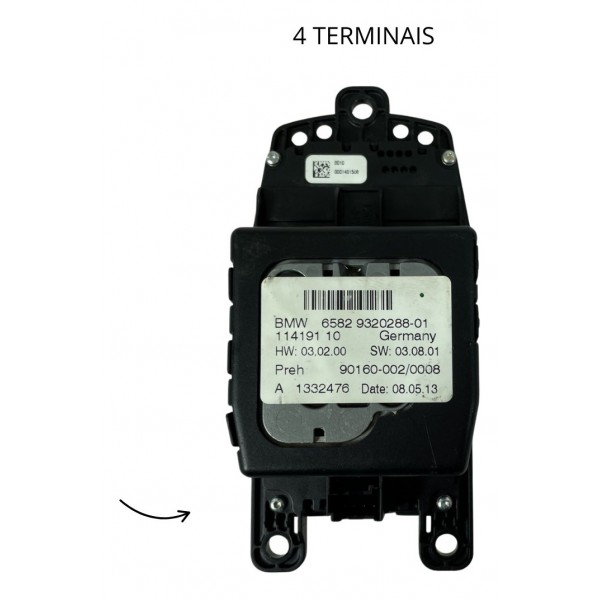 Botão Controle Idrive Bmw 528i 125i 2.0 2012 2013 A 2016