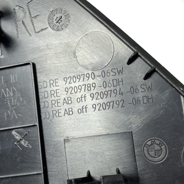 Acabamento Painel Direito Bmw 528i 2012 2013 2014 2015 2016