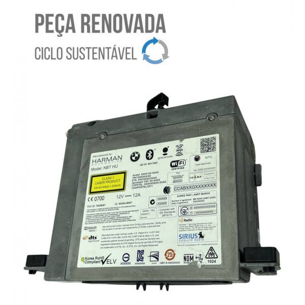 Rádio Cd Player Bmw Serie 5 528i 2.0 Turbo 2012 2013