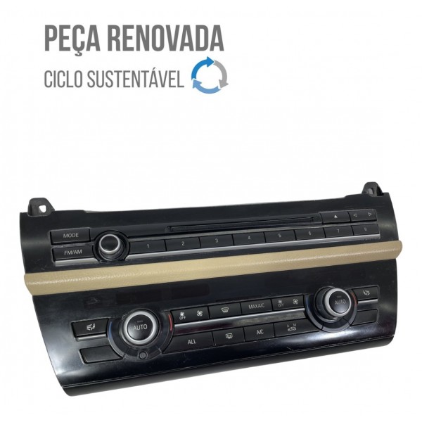 Comando Ar/ Rádio Bmw Serie 5 528i 530i 520i 2012 2013 2014