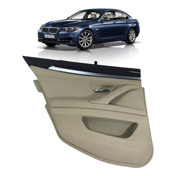 Forro Porta Traseira Esquerda Bmw Serie 5 528i 2.0 2013 2014