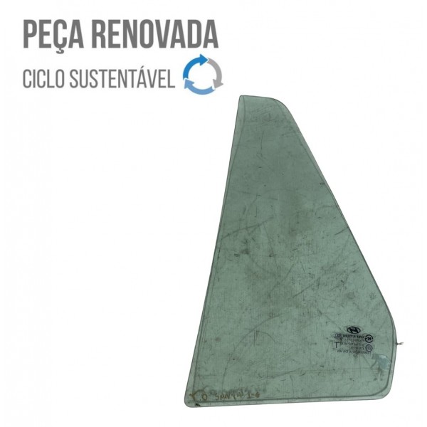 Vidro Fixo Traseiro Direito Hyundai Santa Fe 3.5 2010 2011