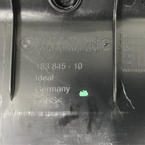 Acabamento Soleira Tampa Porta Malas Bmw 528i 2012 13 2014