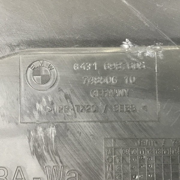 Grade Churrasqueira Direita Bmw Serie 5 528i 535i 550i 2014