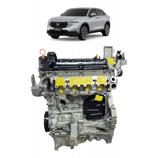 Motor Parcial Honda Hr-v 1.5 Ex Hs 2023 2024 Flex Original