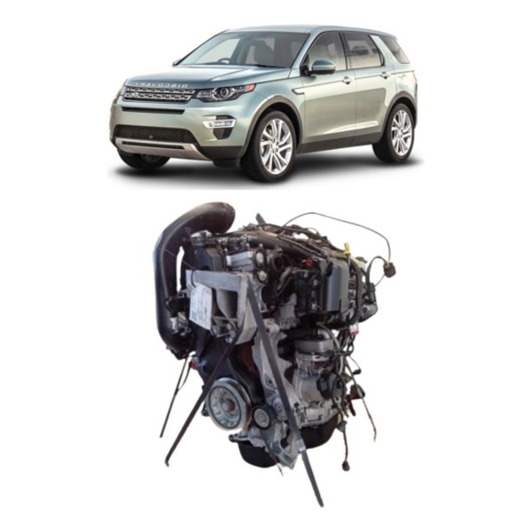Motor Completo Land Rover Discovery Sport Sd4 2.2 Turbo 2016