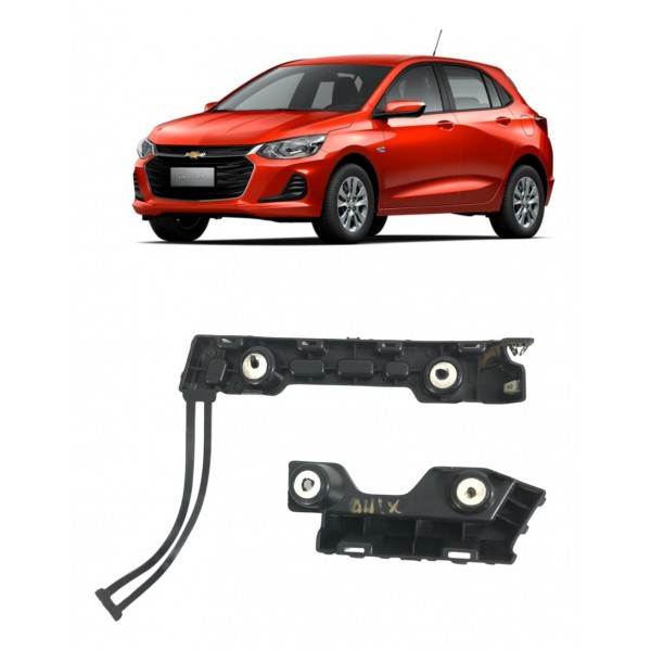 Suporte Guia Parachoque Traseiro Esquerdo Gm Onix 2023 2024