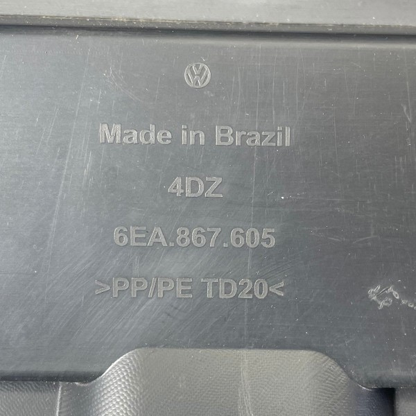 Acabamento Tampa Traseira Vw Polo 2018 2019 2020 2021 2022