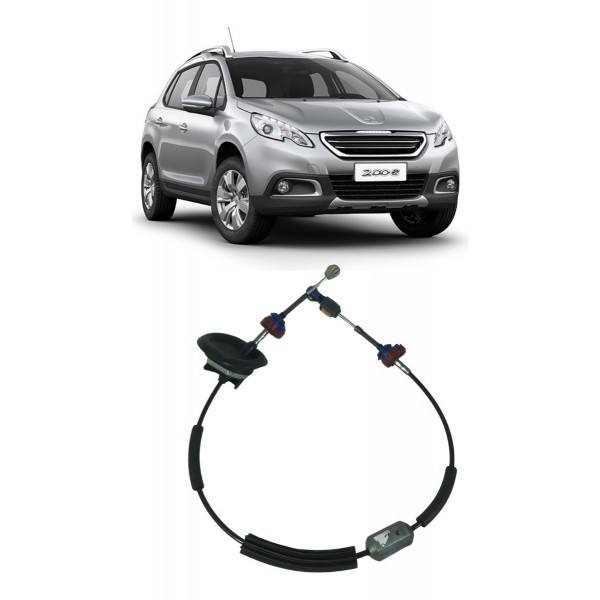 Cabo Seletor Marcha Peugeot 2008 1.6 2016 2017 2018 2019