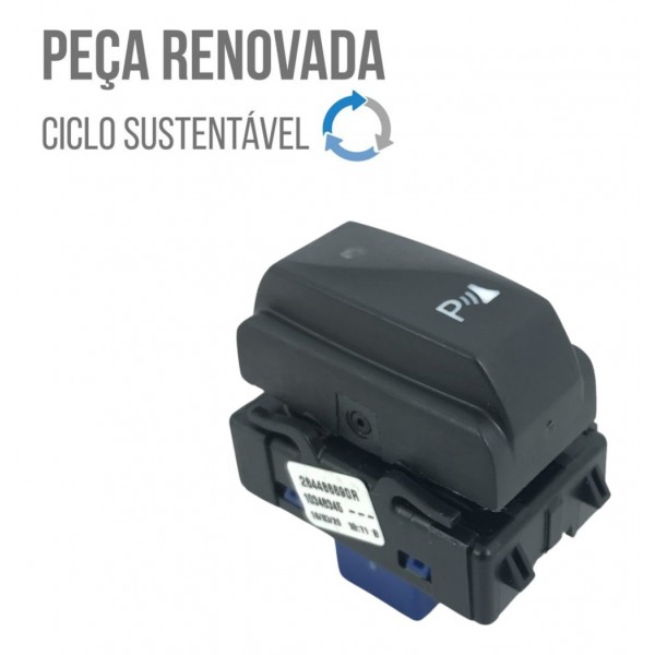 Botão Sensor Estacionamento Renault Logan Sandero 2019 2020