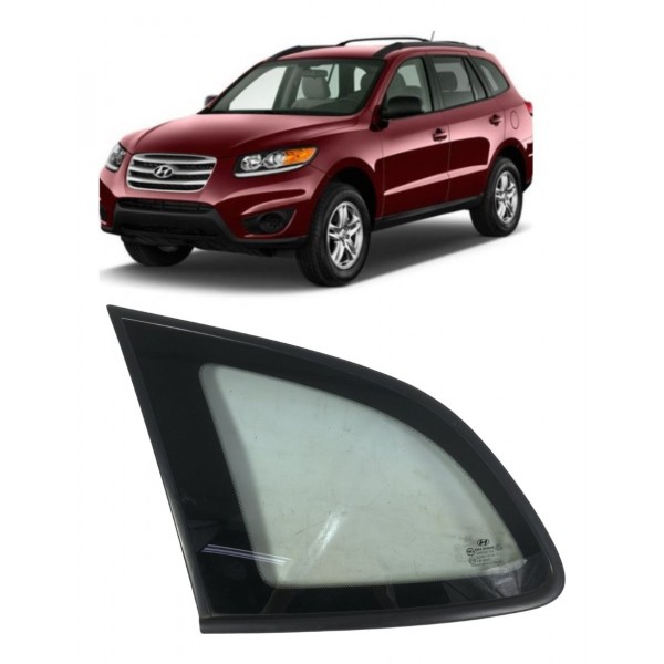 Vidro Fixo Traseiro Esquerdo Hyundai Santa Fe 3.5 2010 2011