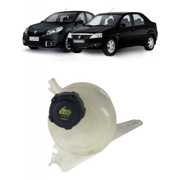 Reservatório Água Radiador Renault Sandero Logan 2009 A 2014