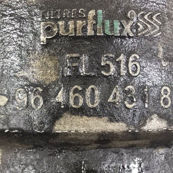 Suporte Filtro Óleo Citroen C3 207 1.4  2011 2012 Detalhe