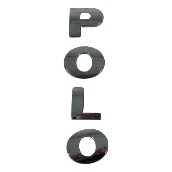 Emblema Letreiro Tampa Traseira Volkswagen Polo 2018 2019