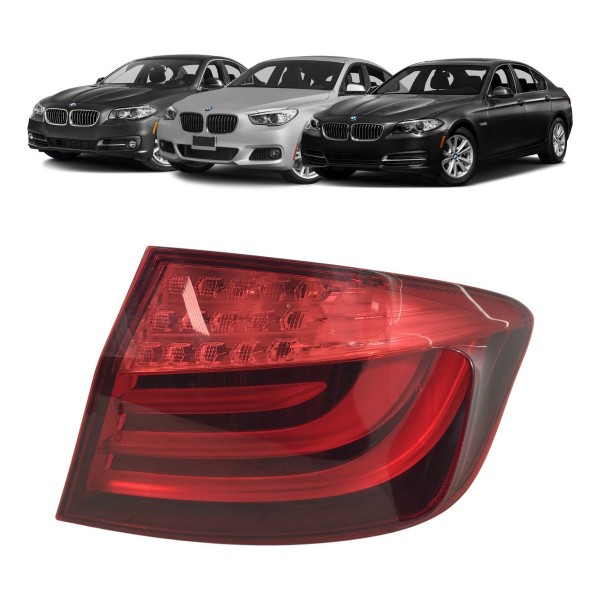 Lanterna Direita Bmw Serie 5 550i 528i 535i 2.0 2013 14 2015 Direito/passageiro