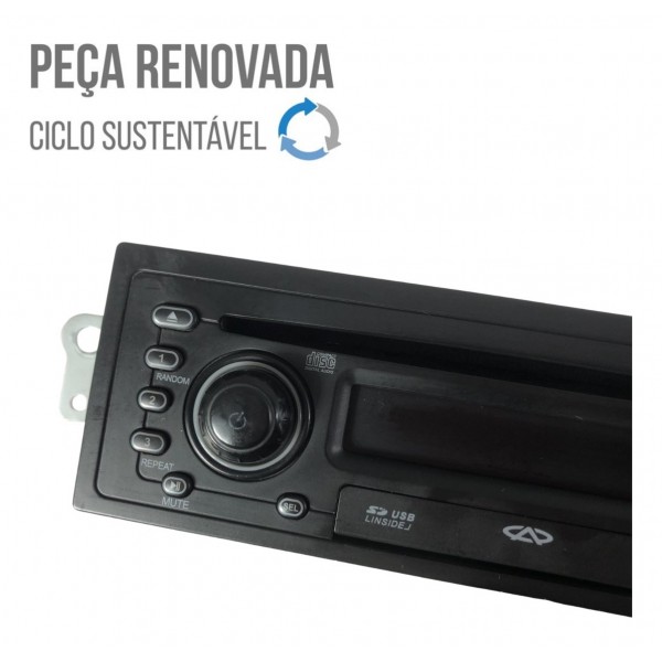 Som Rádio Cd Player Chery Qq 2011 2012 2013 2014